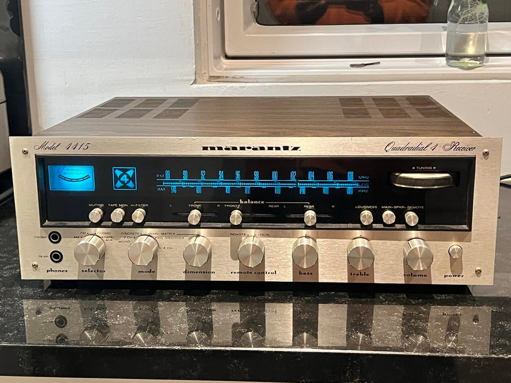 Marantz Model 4415 Quadradial 4 Receiver  vintage versterker, Audio, Tv en Foto, Versterkers en Receivers, Marantz, Overige systemen