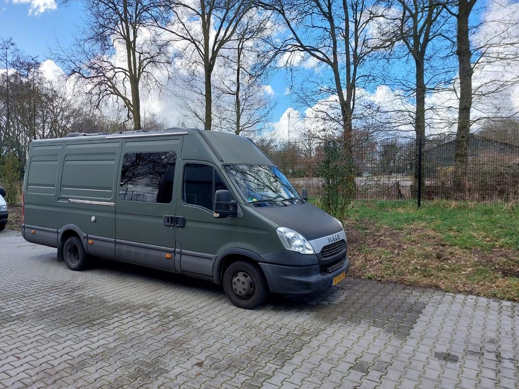 Iveco Daily Camperbus Diesel 2014 - Zelfbouw, Caravans en Kamperen, Campers, Overige merken, Buscamper of Camperbus, Ringverwarming