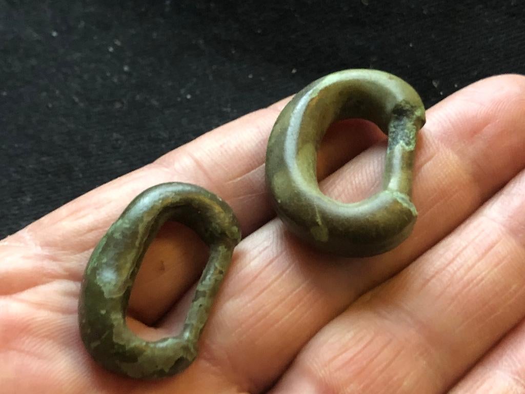 BODEMVONDST Romeinse RIEMGESPEN brons super conservering +++, Ophalen of Verzenden