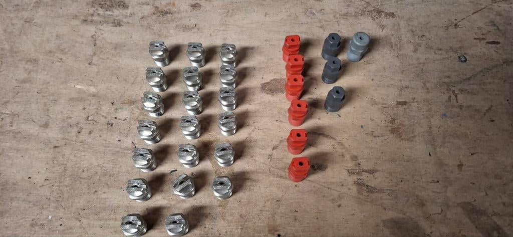 Diverse sproeikoppen nozzeles nozzel, Ophalen of Verzenden, Gebruikt, Overige typen