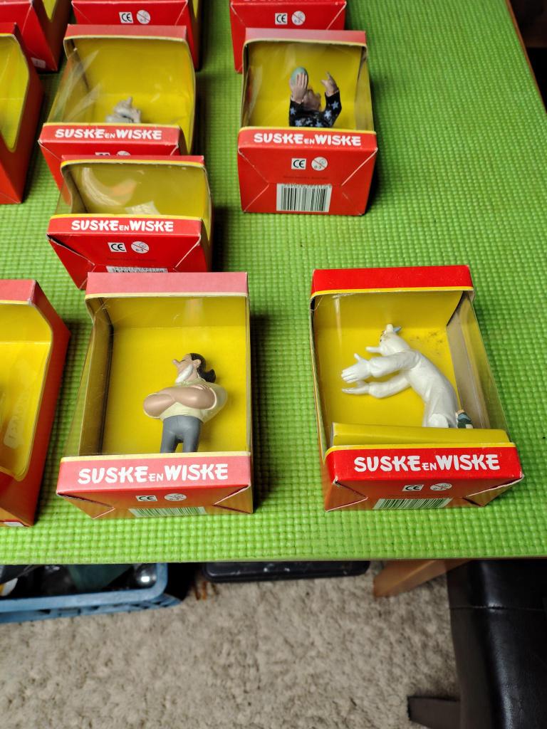 suske en wiske spellen poppen uniek, Verzamelen, Ophalen, Gebruikt