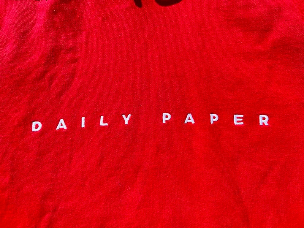 Daily Paper hoodie maat XS, Ophalen of Verzenden, Gedragen, Rood