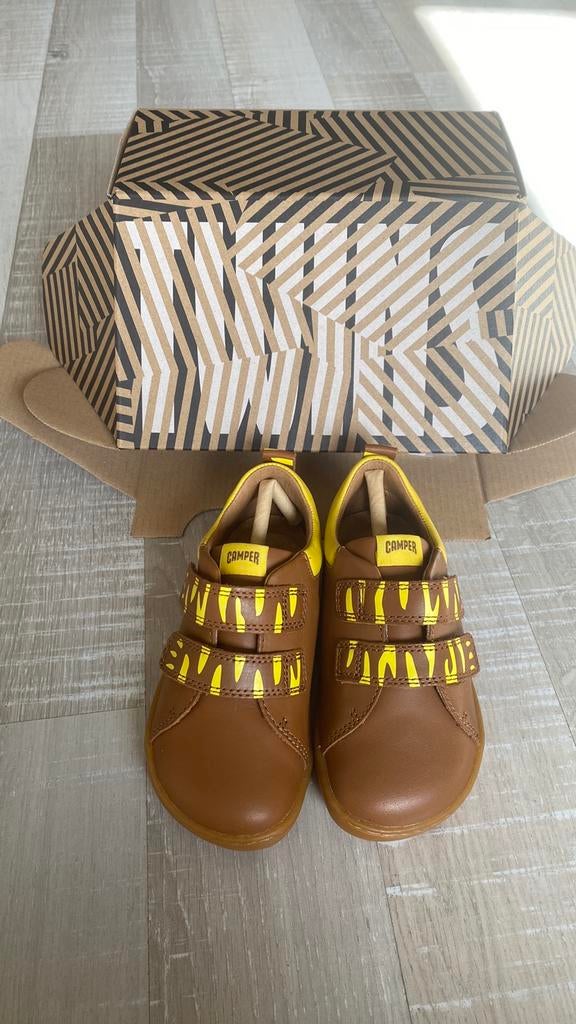 Camper babyschoenen medium brown maat 24, Schoentjes, Jongetje of Meisje, Nieuw, Ophalen of Verzenden