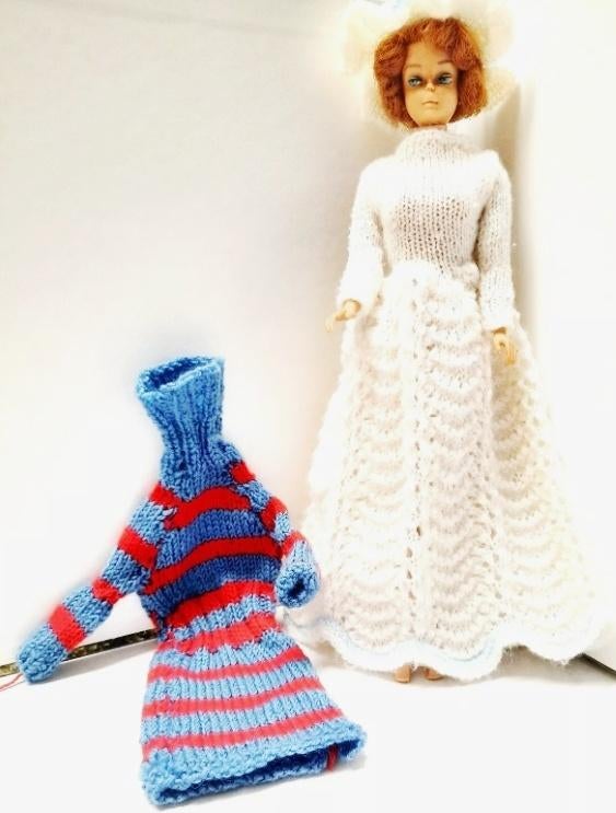 Barbie - Vintage Titian European Sidepart Bubblecut (1959), Verzamelen, Poppen, Verzenden, Gebruikt, Pop