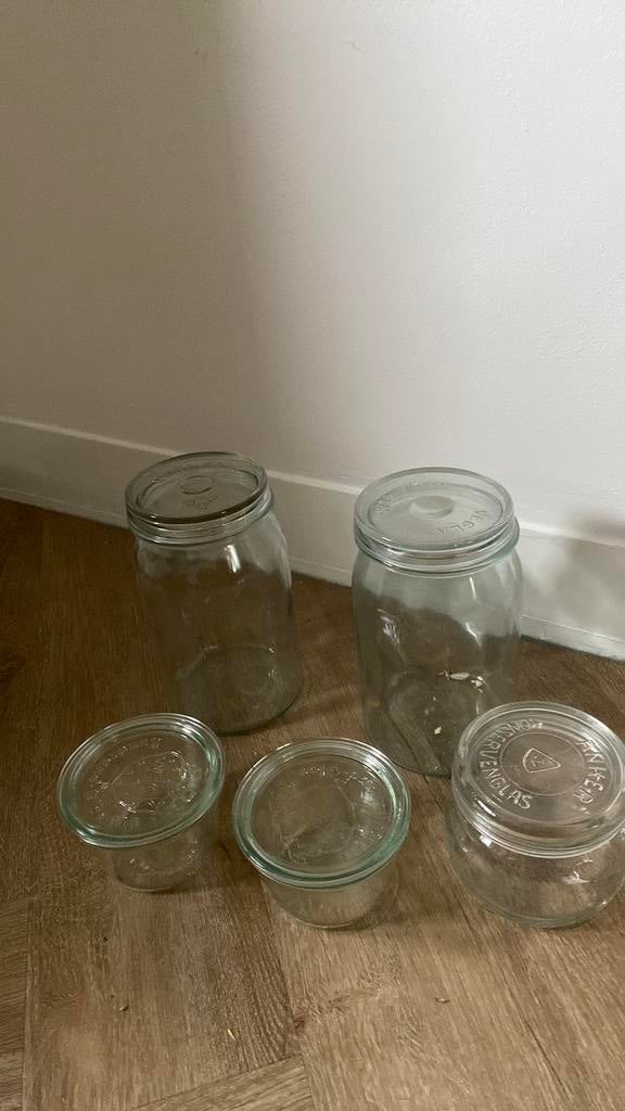 Weckpotten, Huis en Inrichting, Keuken | Potten en Pannen, Ophalen, Zo goed als nieuw, Overige materialen