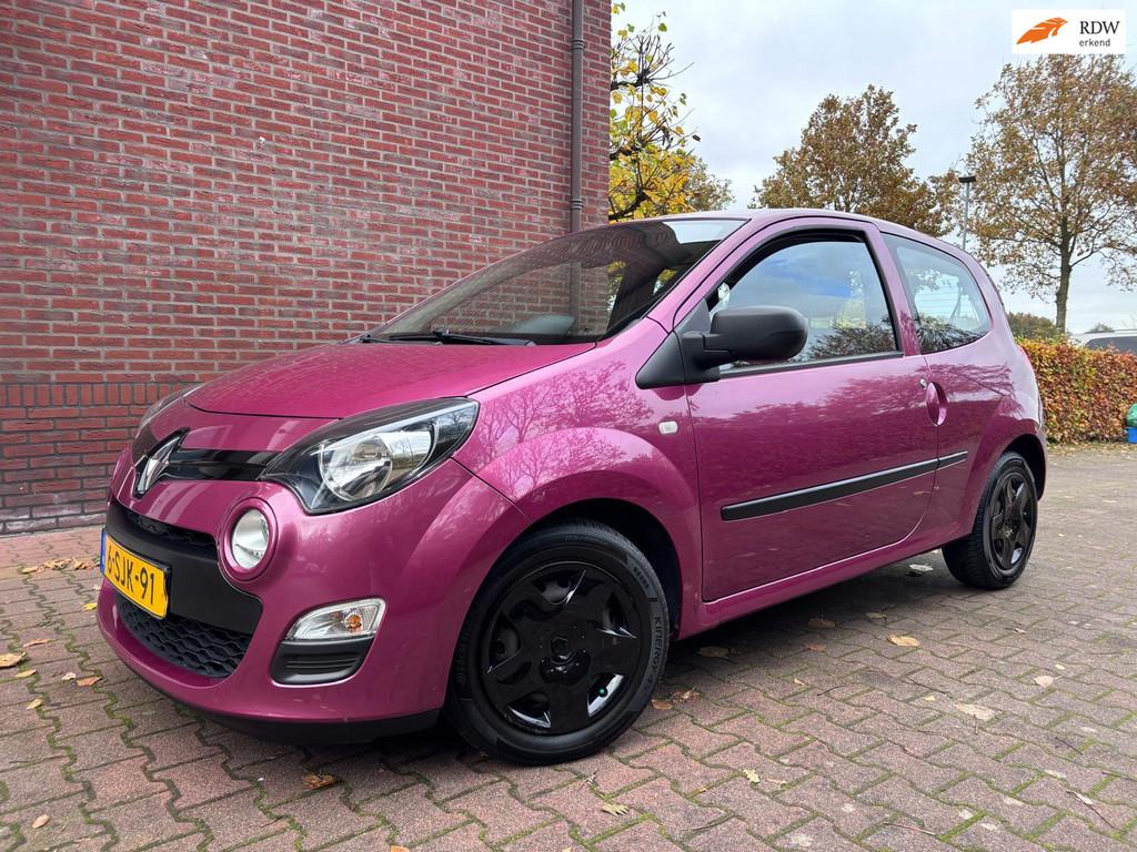 Renault Twingo 1.2 16V Parisienne, Auto's, Voorwielaandrijving, Gebruikt, Zwart, 4 stoelen