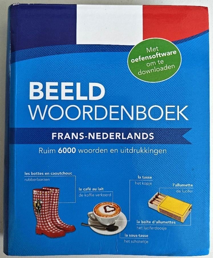 Beeldwoordenboek FRANS - NEDERLANDS beginners en gevorderden, Ophalen of Verzenden, Zo goed als nieuw, Overige niveaus, Frans