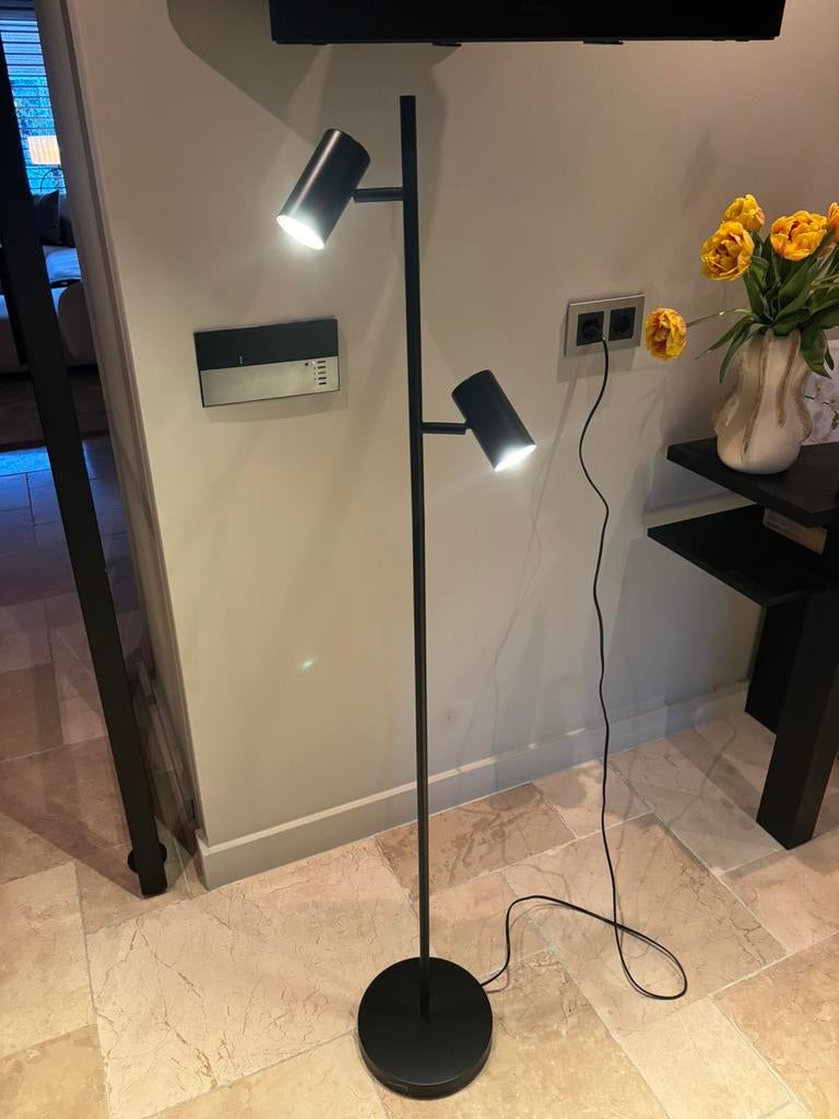 Staande leeslamp zwart nieuw, Ophalen, Zo goed als nieuw, 150 tot 200 cm