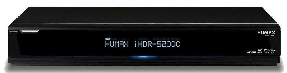 Humax iHDR- 5200C met afstandsbediening Ziggo gecertificeerd, Audio, Tv en Foto, Decoders en Harddiskrecorders, Zo goed als nieuw