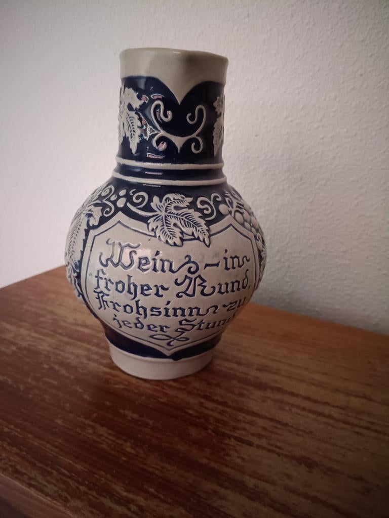 Vintage Gerz West Duitse Wijnkan, Ophalen of Verzenden