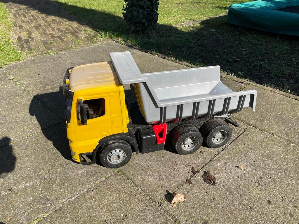 Grote kiepwagen, Ophalen, Gebruikt