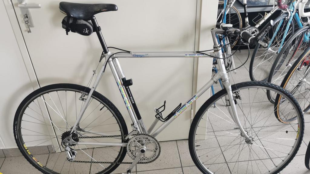 Alan retro koersfiets met Campagnolo afmontage, 28 inch, Gebruikt, 10 tot 15 versnellingen, Heren