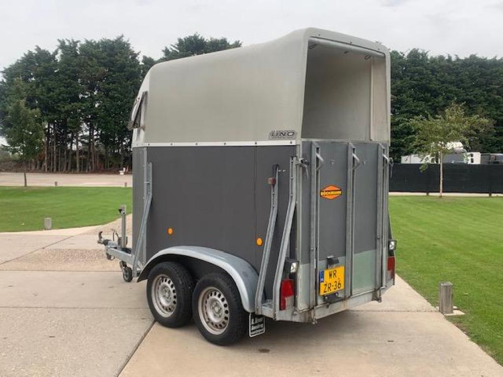 Bockmann Uno ALU bodem 1,5 paardentrailer, Gebruikt, Hout, Overige typen