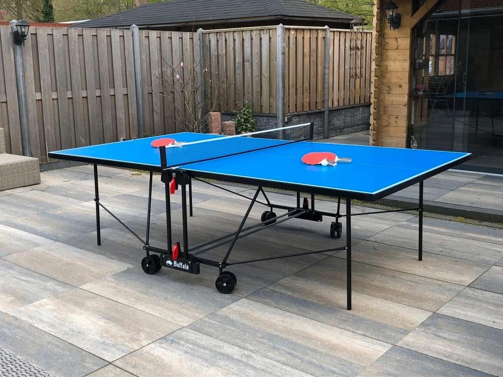 Tafeltennistafel - Tennis tafel - Speeltafels - Tennis, Sport en Fitness, Tafeltennis, Cave & Garden, Verzenden, Nieuw, Net, Batje(s) of Balletje(s)