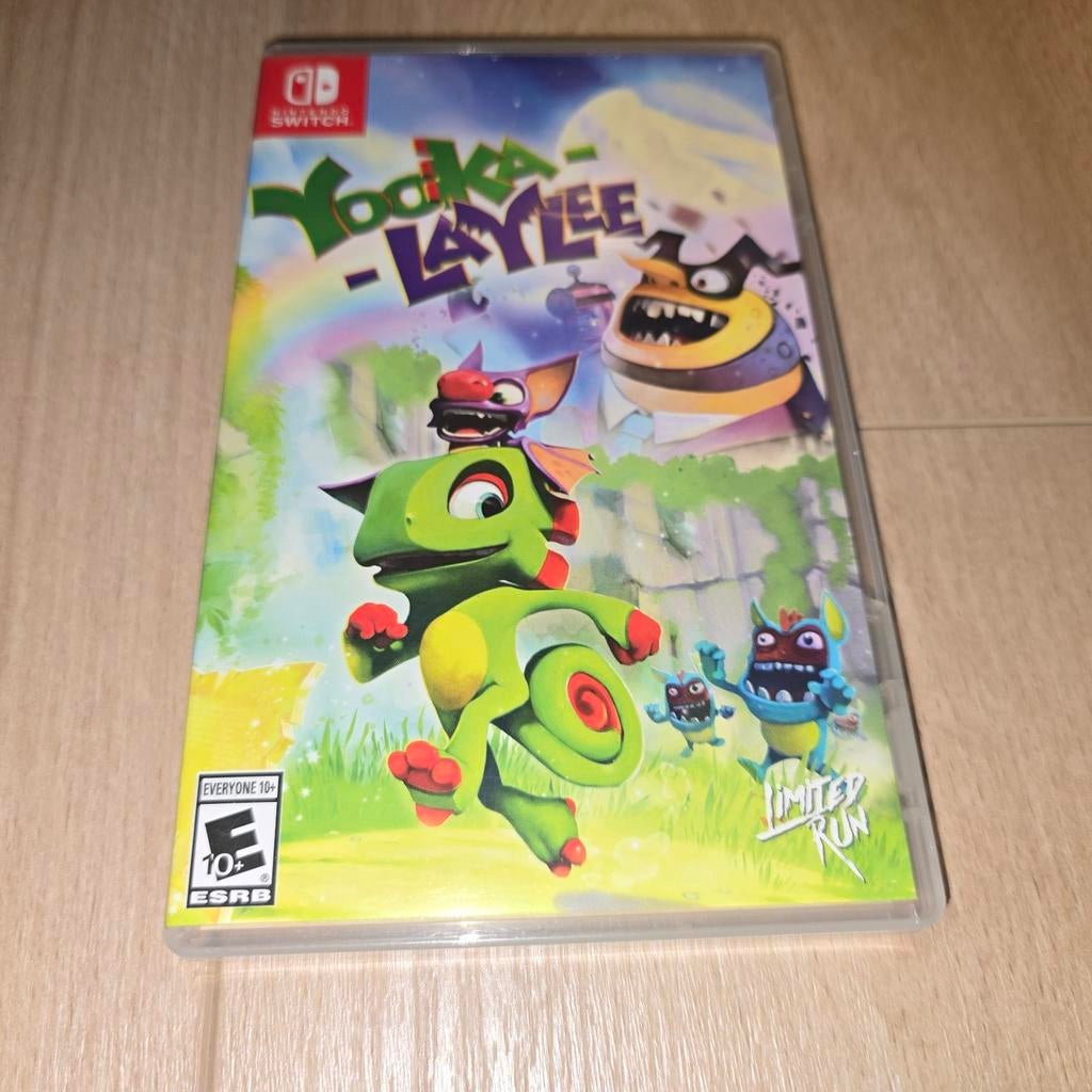 Yooka Laylee Limited Run Games, Spelcomputers en Games, Games | Nintendo Switch, Avontuur en Actie, Verzenden, 1 speler, Zo goed als nieuw