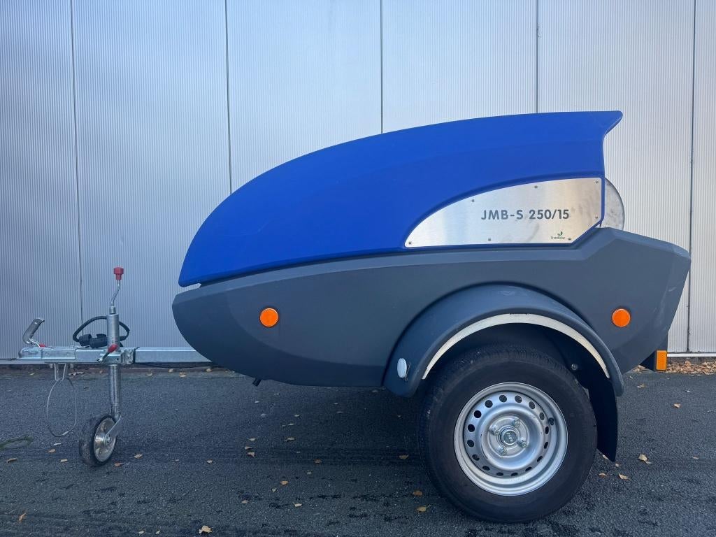 DIBO JMB-S 250/15 hogedruktrailer 2019 stoom, Doe-het-zelf en Verbouw, Reinigingsmachines, Ophalen of Verzenden, Zo goed als nieuw