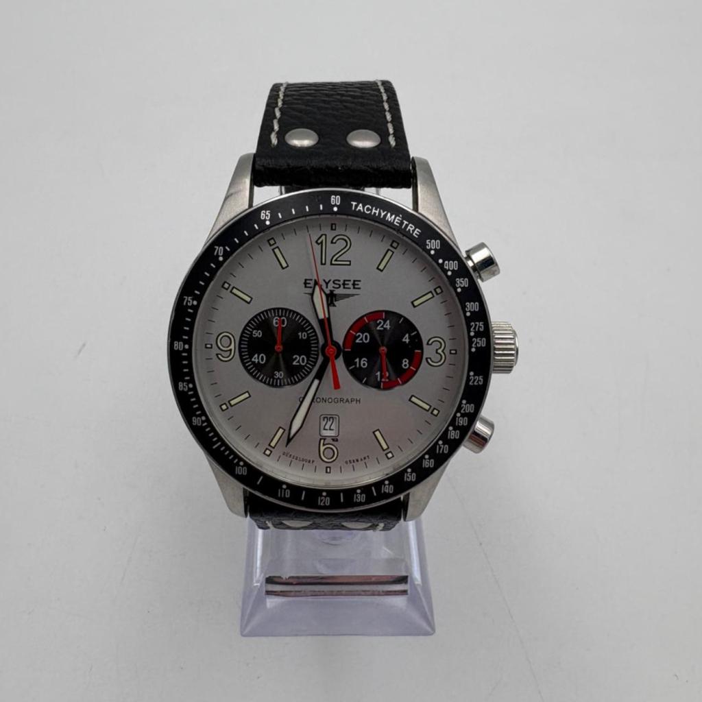 Elysee 18001 Chronograaf Herenhorloge - Nette staat, Ruilrijk, Zo goed als nieuw, Info@ruilrijk.nl, Neerstraat 60, 6041 KD Roermond