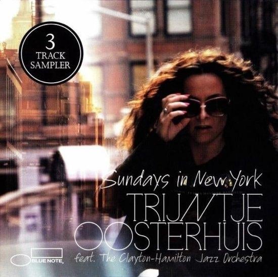 CD - Trijntje Oosterhuis - Sundays in New York (3 track samp, 1 single, Ophalen of Verzenden, Gebruikt