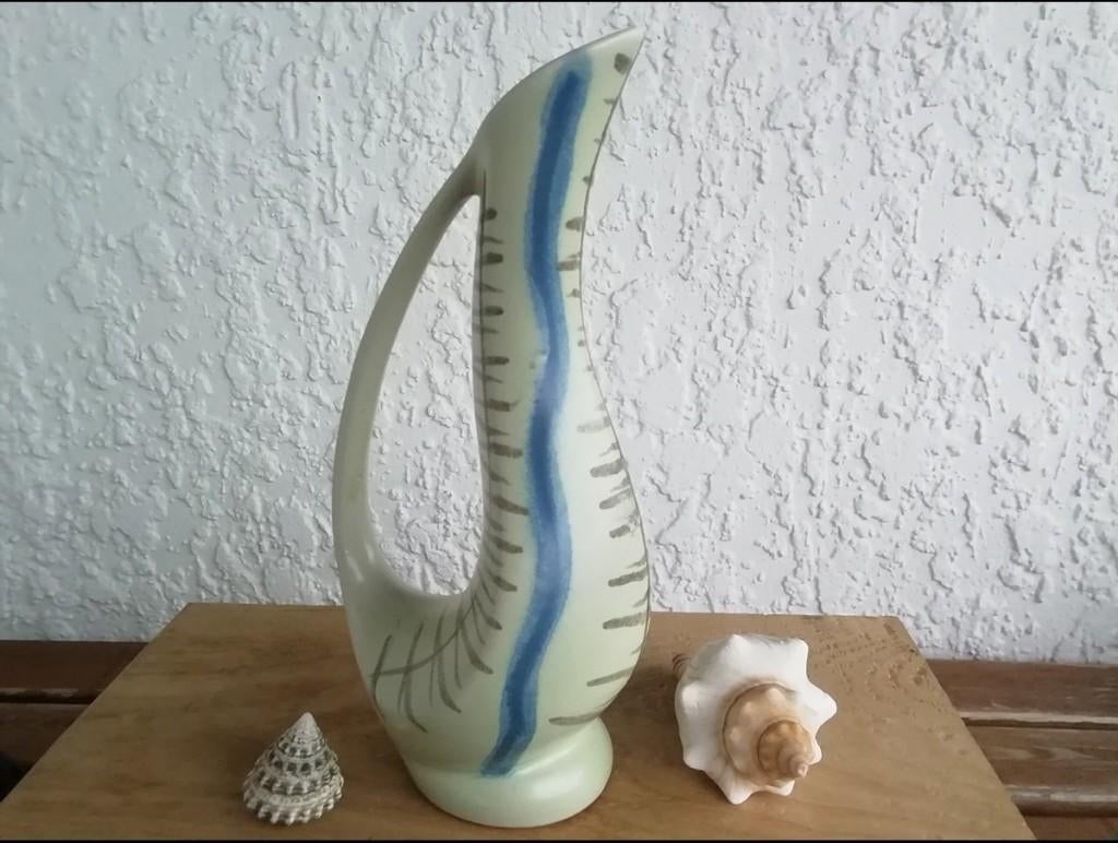 Vaas GRÄFENRODA KERAMIK 'LAHN', Overige kleuren, Ophalen of Verzenden, Minder dan 50 cm, Glas