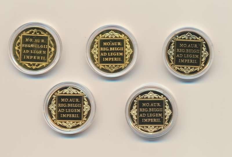 5x Nederland Gouden Dukaat (Willekeurige jaren), Ophalen of Verzenden, Goud