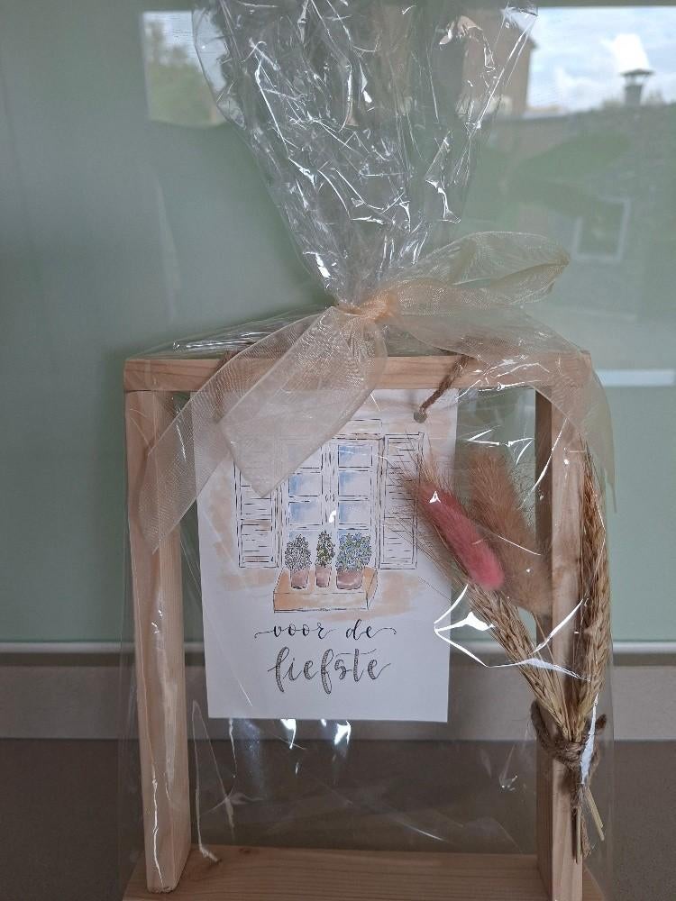 Brievenbus cadeautje, in de vorm van een lijst, Ophalen of Verzenden