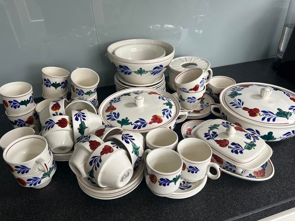 Orginele Boerenbont Boch, Ophalen of Verzenden, Aardewerk, Boerenbont, Overige typen