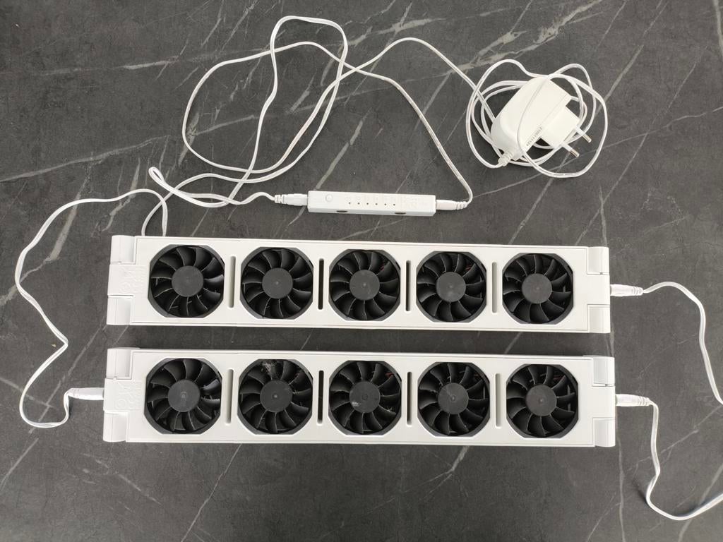 Heat Fan Radiator Ventilator - Energiebesparend & Efficiënt, Minder dan 30 cm, Hoog rendement (Hr), Overige typen, Nieuw