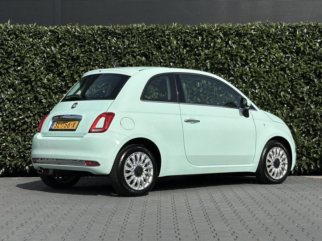 Fiat 500 1.2 Lounge NL AUTO, NAP LOGISCH, PANORAMADAK, AIRCO, Voorwielaandrijving, Gebruikt, 4 cilinders, 840 kg