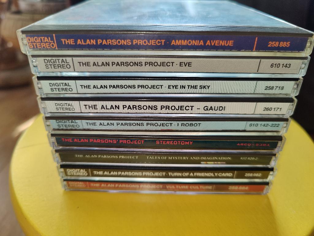 Alan Parsons project (11 albums +4), Cd's en Dvd's, Cd's | Rock, Zo goed als nieuw, Progressive, Ophalen of Verzenden