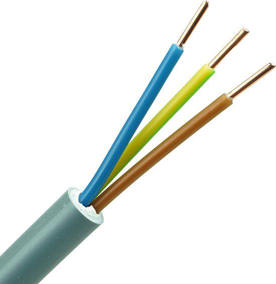 YMVK - 3x2,5mm² - 100 meter kabel, Ophalen, Zo goed als nieuw, Kabel of Snoer