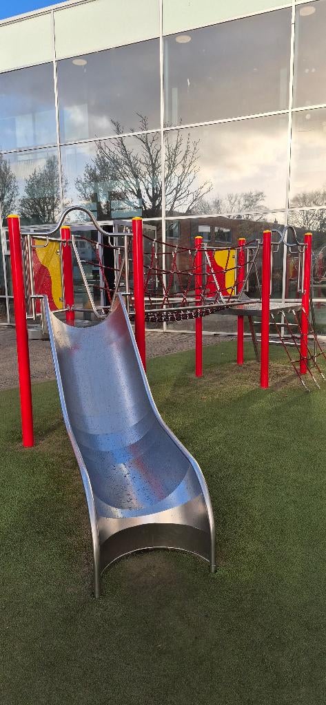 speeltoestel, Kinderen en Baby's, Speelgoed | Buiten | Speeltoestellen, Ophalen, Gebruikt, Klimnet