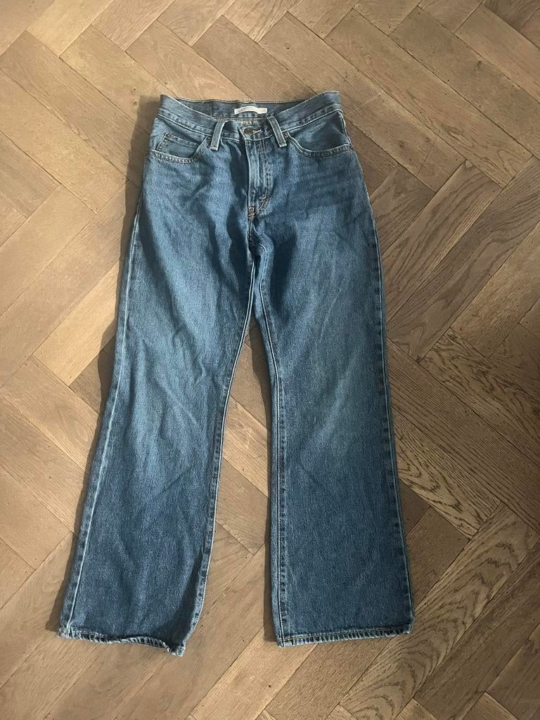 Levi’s jeans zgan maat 25/31 model ‘94 baggy bootcut, Ophalen of Verzenden, Zo goed als nieuw, Blauw, Overige jeansmaten