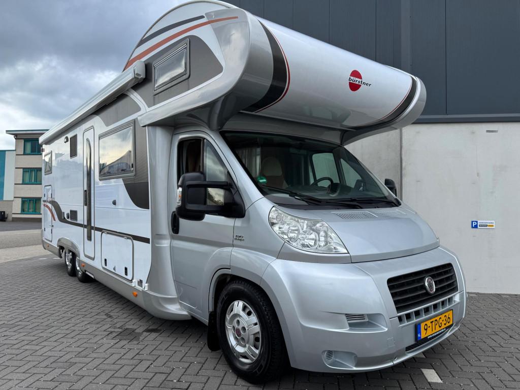 Bürstner Argos 747 3.0 L 160 pk 6 persoons EP Levelsysteem, Caravans en Kamperen, Campers, Alkoof, Achteruitrijcamera, Fietsendrager