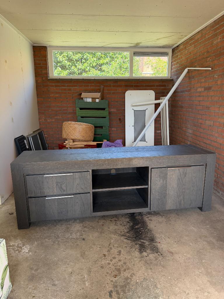 TV-meubel, Ophalen, 150 tot 200 cm, Zo goed als nieuw, Minder dan 100 cm