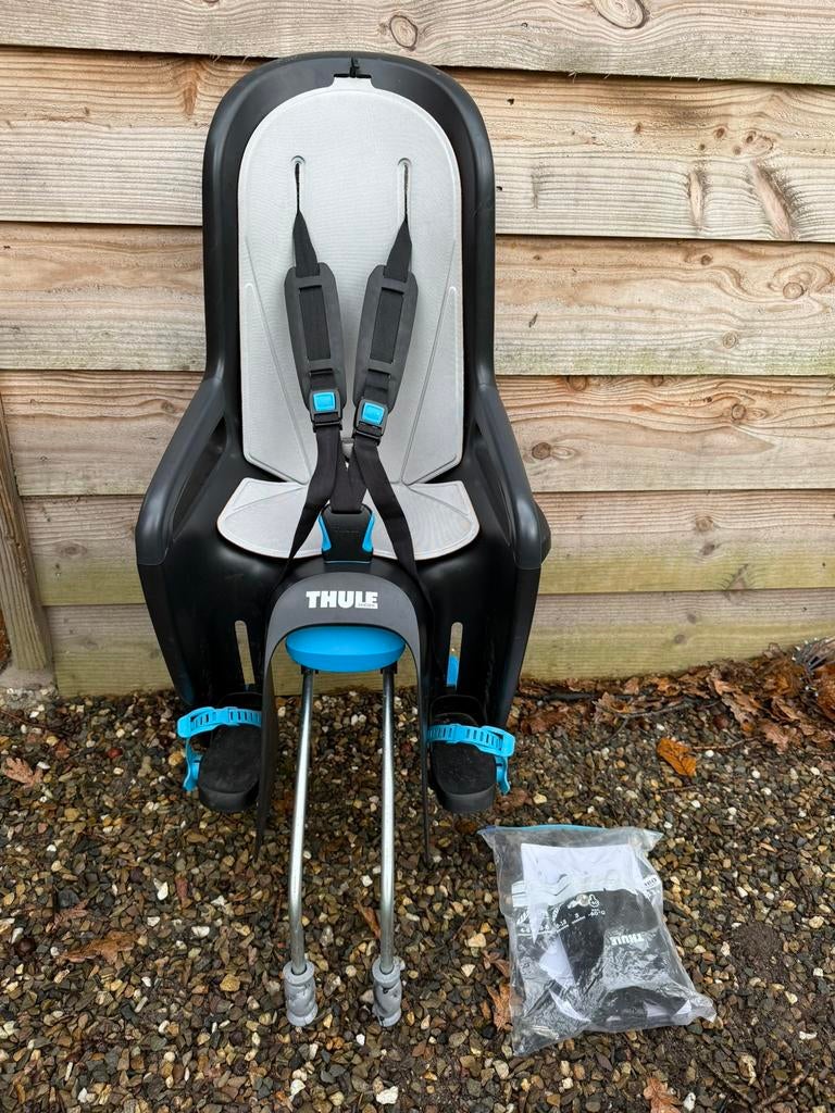 Thule RideAlong Fietsstoeltje + Adapter & Sleutels, Ophalen, Achterzitje, 9 t/m 36 kg, Thule