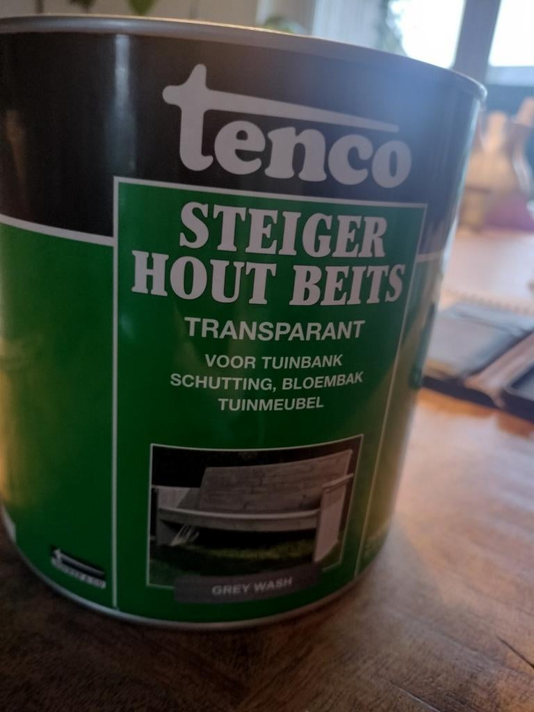Tenco beits greywash, Ophalen, Wit, Nieuw, Lak