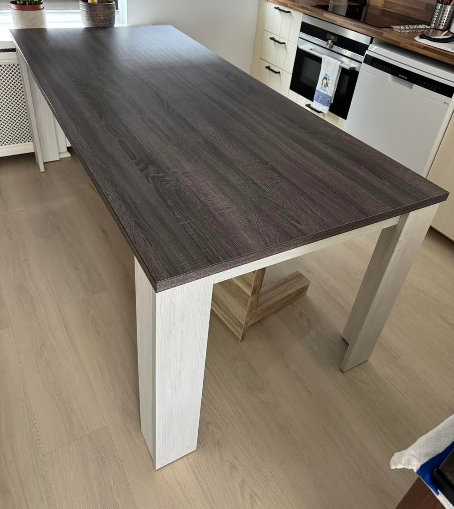 Eettafel, Huis en Inrichting, Tafels | Eettafels, Ophalen, 200 cm of meer, 50 tot 100 cm, Zo goed als nieuw
