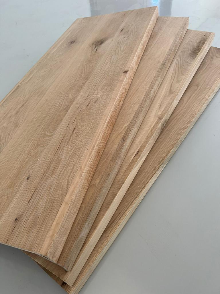 Nieuw eiken traprenovatie set! Nieuw, Ophalen, Nieuw