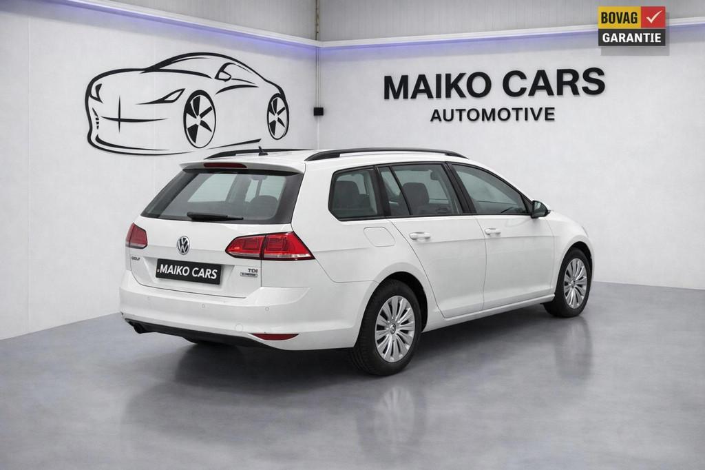 Volkswagen Golf Variant 1.6 TDI BLUEMOTION|DSG|NL AUTO & NAP, Stof, Gebruikt, Euro 6, 4 cilinders
