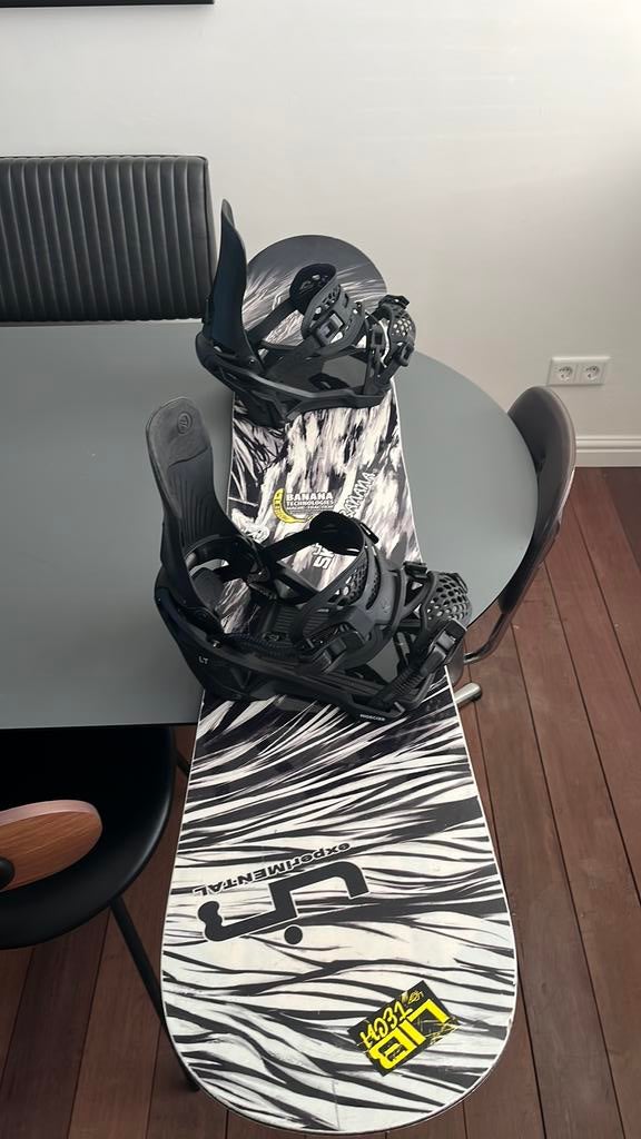 Libtech Skatebanana 154 + Nidecker Supermatics LT (L), Ophalen, Zo goed als nieuw, Board