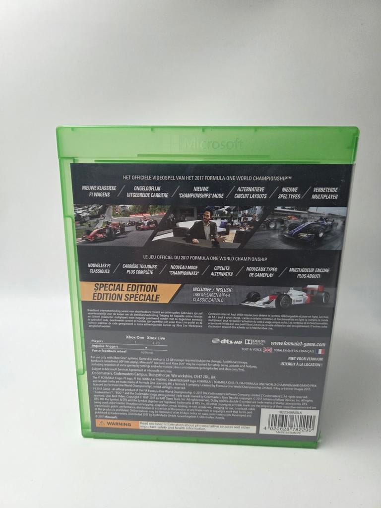 F1 2017 Special Edition Xbox One, Ophalen of Verzenden, Retro Games, Marktplaats@Gameshopzwolle.nl, Zwolle
