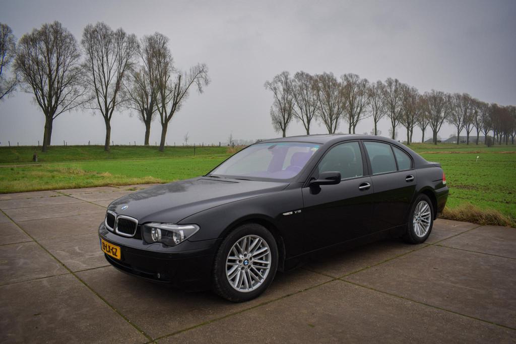 BMW 7-serie 760i, Automaat, Achterwielaandrijving, Gebruikt, Zwart