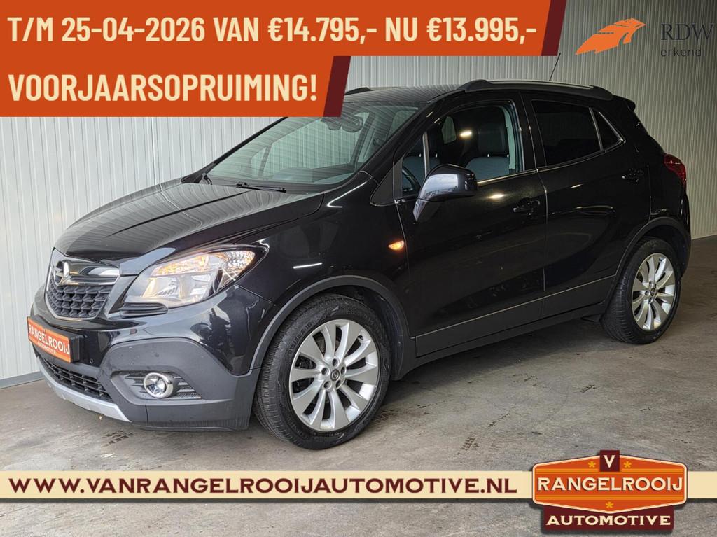 Opel Mokka 1.4 T Innovation Automaat, open dak, 18" lmv, cli, 15 km/l, Gebruikt, Euro 6, 4 cilinders