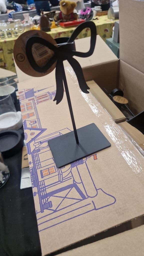 Strik waxinelichthouder zwart - 30 stuks, Huis en Inrichting, Woonaccessoires | Kandelaars en Kaarsen, Ophalen of Verzenden