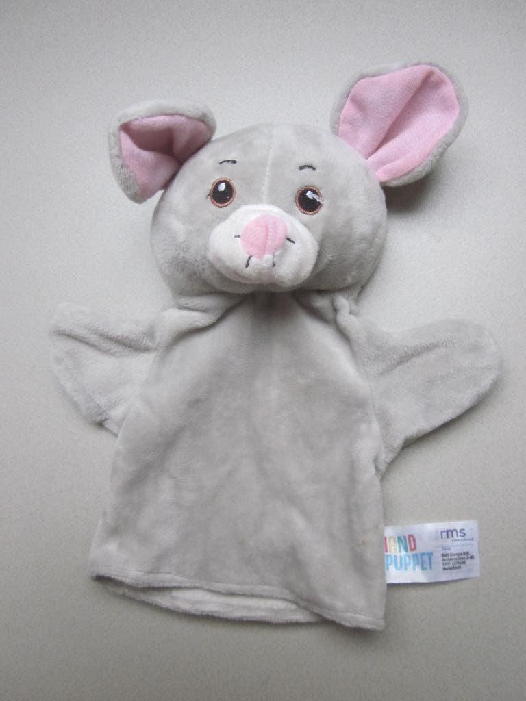 RMS Europe Hand Puppet grijze muis handpop poppenkastpop, Ophalen of Verzenden, Nieuw, Overige typen
