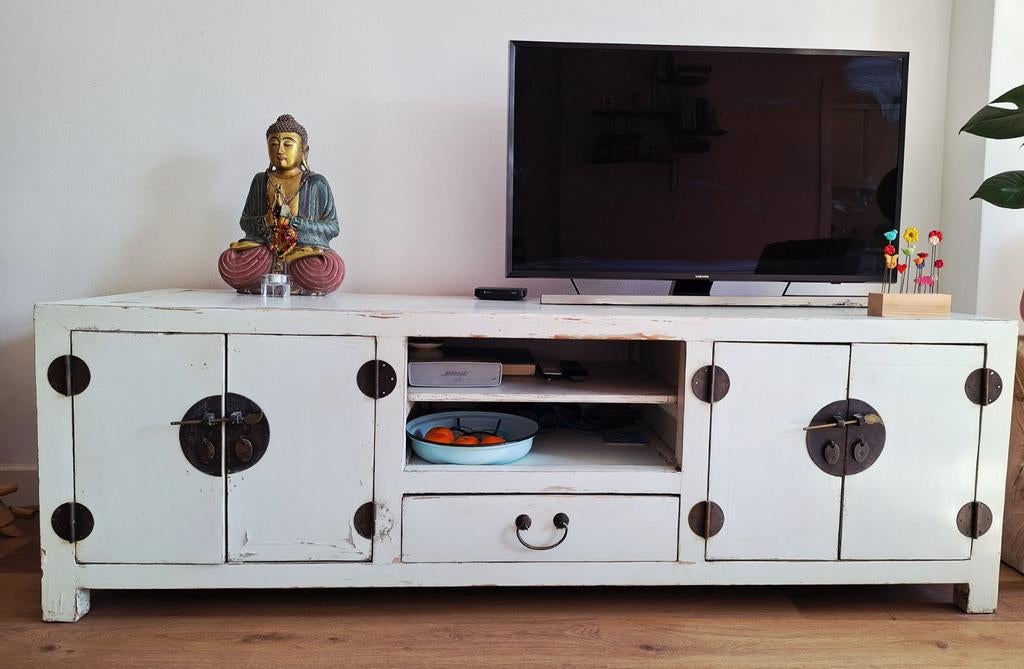 Mooie authentieke Chinese tv. kast., Ophalen, Gebruikt, 50 tot 75 cm, Minder dan 100 cm