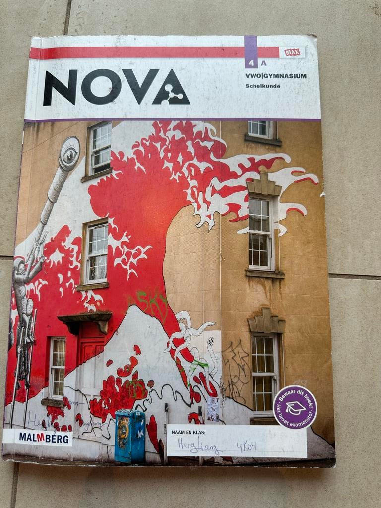 NOVA Scheikunde 4 VWO Gymnasium - Malmberg, Boeken, Ophalen of Verzenden, Beta, Gelezen, WO