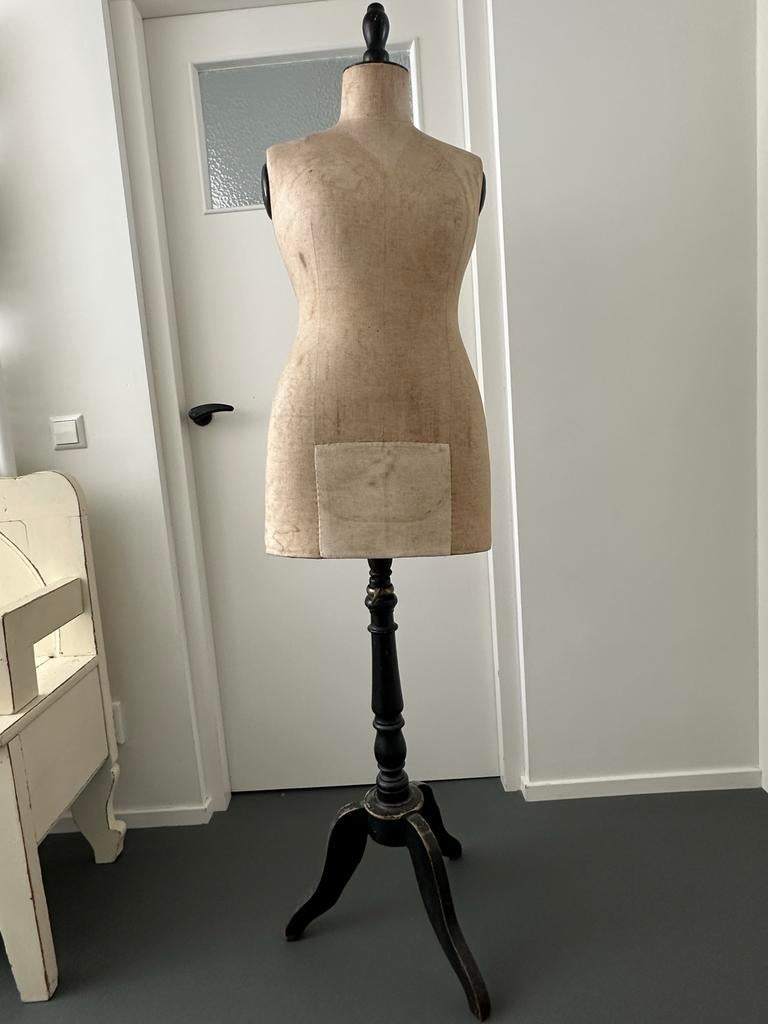Vintage paspop Bruxelles Mannequins Buste Brevetés Nouveauté, Ophalen, Gebruikt, Paspop
