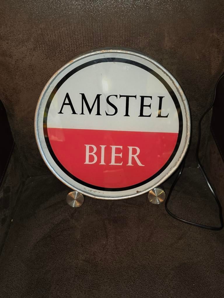 Oud Amstel lichtbakje, Ophalen of Verzenden, Gebruikt