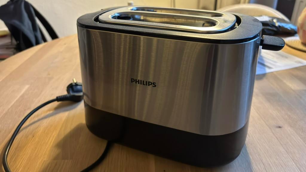 Philips Broodrooster, Ophalen of Verzenden, Zo goed als nieuw, Uitneembare kruimellade